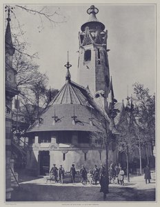 Het paviljoen van Finland op de Exposition Universelle 1900, Parijs door French Photographer