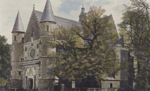Tilloloy, Kerk, Zuidwestelijk zijaanzicht door French Photographer