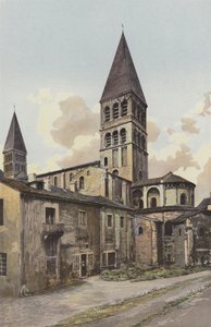 Tournus, Kerk, toren en apsis