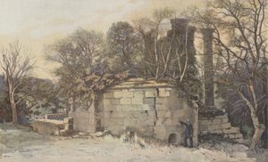 Vernegues, Ruïnes van de Sint-Cesaire kapel en de Tempel van het Laag Huis