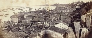 Uitzicht op Bahia, ca. 1864-8 door French Photographer