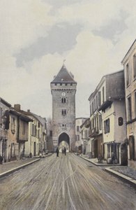 Villeneuve-sur-Lot, Pujols-poort door French Photographer