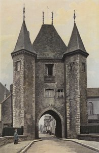 Villeneuve-sur-Yonne, Joigny Poort door French Photographer