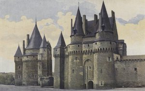 Vitre, Kasteel, Kant van het plein