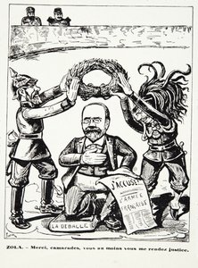 Zola - Merci, kameraden, jullie bewijzen me tenminste recht, uit Histoire de la Troisieme Republique, Vol. I, l