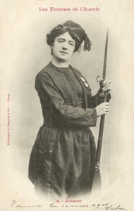 Zouave, Vrouw van de Toekomst door French Photographer