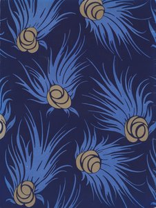 Dessinontwerp jaren 1920 (kleurenlitho) door French School