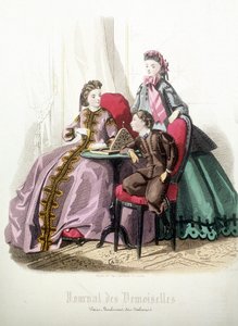 2 vrouwen en een jongen: Mode - in 