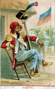 Een Haïtiaanse soldaat, 1879 door French School