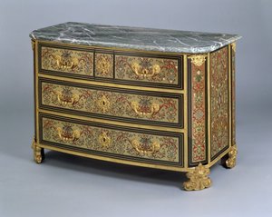 Een Louis XIV commode, c.1710