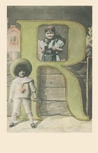 Twee kinderen in kostuums
