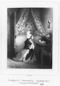 Een jonge vrouw uit Normandië, c.1830-40 door French School