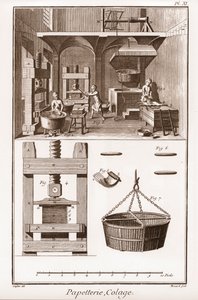 Een papiermolen - Stationery: Collage - 