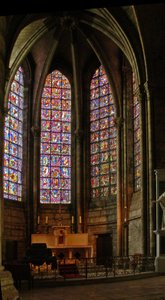 Een uitzicht op de Kapel van de Apostelen