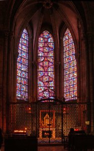 Een uitzicht op de Kapel van de Martelaren