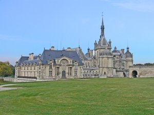 Een uitzicht op het Kasteel door French School