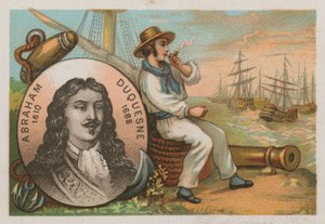 Abraham Duquesne, 17e-eeuwse Franse Hugenoten marineofficier door French School
