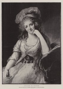 Adelaide de Bourbon door French School