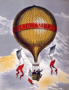 Advertentie voor Ballonnen Gemaakt door H. Lachambre, 1880-1900
