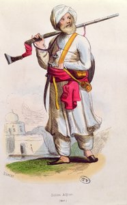 Afghaanse soldaat, c.1840-50