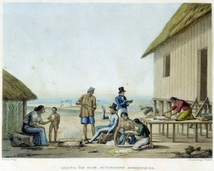 Agagna: Guam Eiland, huishoudelijke bezigheden