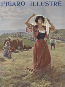 Landarbeiders in een veld
