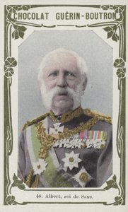 Albert, Koning van Saksen door French School