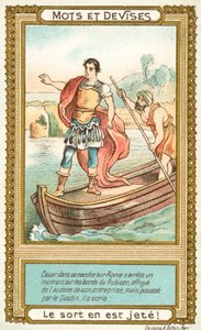 Alea iacta est (De teerling is geworpen) door French School