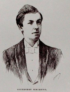 Aleksandr Nikolaievitch Skriabine (1872-1915), illustratie uit 