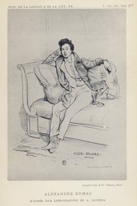 Alexandre Dumas (litho)