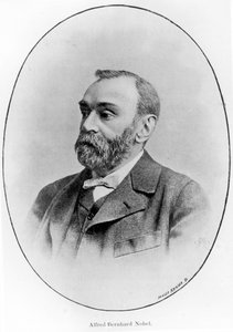 Alfred Bernhard Nobel door French School
