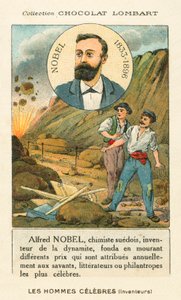 Alfred Nobel, Zweedse chemicus en industrieel die dynamiet uitvond door French School