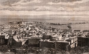Algiers - Algerije - gravure in 
