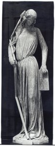 Allegorisch figuur van de Synagoge, van het zuidelijke transeptportaal van de kathedraal