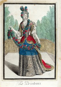 Allegorie van de lente door French School