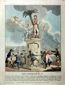 Allegorie van de Vrede van Amiens, 1802 door French School