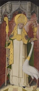 Altaarstuk uit Thuison-les-Abbeville: Sint Hugo van Lincoln, 1490-1500 door French School