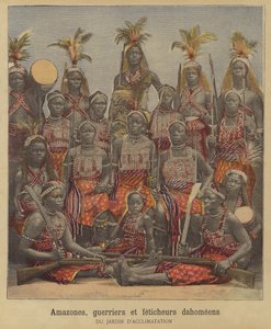 Amazones, krijgers en medicijnmannen uit Dahomey door French School
