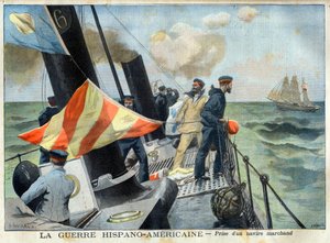 Amerikaans-Spaans Oorlog - De Spaans-Amerikaanse Oorlog: verovering van een koopvaardijschip