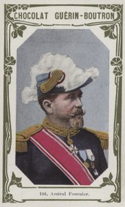 Admiraal Fournier (gekleurd foto) door French School