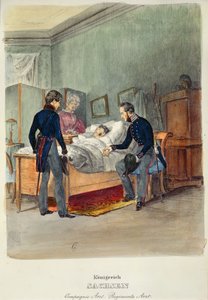 Een legerarts in het Koninkrijk Saksen, ca. 1840