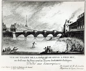 Een poging om de Seine over te steken
