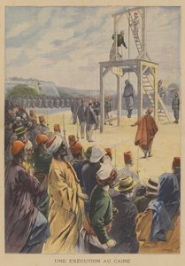 Een executie in Caïro, Egypte