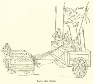 Oude Chinese wagen
