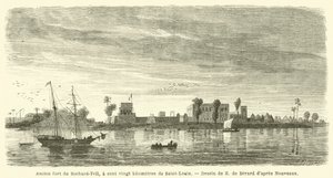 Oude Fort Van Richard-Toll, Honderdtwintig Kilometer Van Saint-Louis door French School