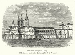 Oude abdij van Cluny