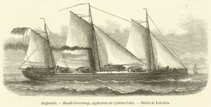 Angleterre, Royal-Sovereing, toepassing van het Coles-systeem door French School