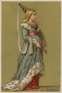 Anne de Beaujeu door French School