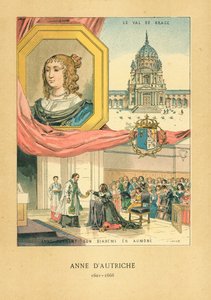 Anna van Oostenrijk door French School
