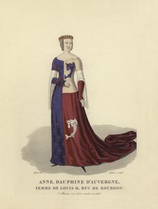 Anne van Auvergne, vrouw van Lodewijk II, Hertog van Bourbon